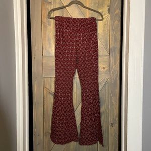 Printed Flare Leggings